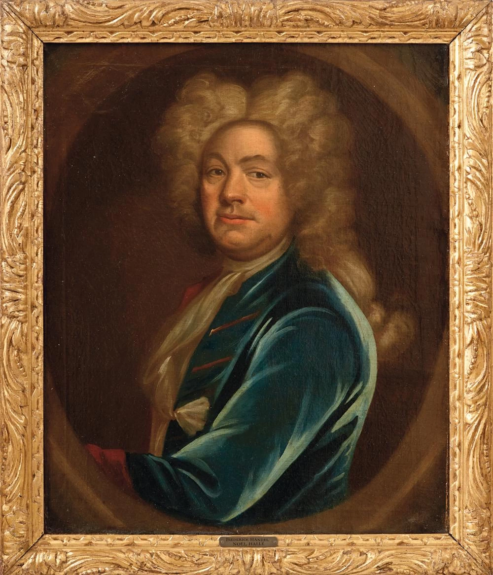 Ritratto del compositore Georg Friedrich Händel